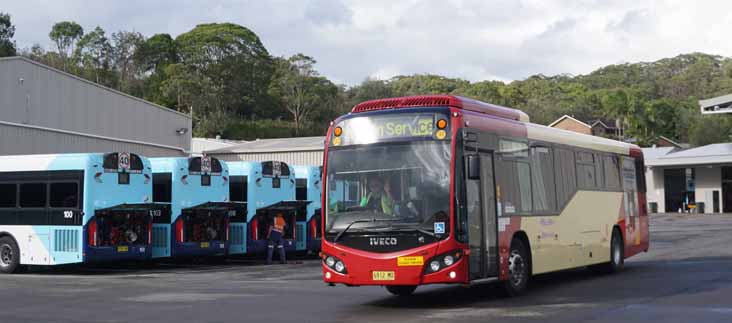 Red Bus Iveco Metro Custom CB80 93
